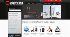 Desktop Screenshot of morrisonsav.com.au